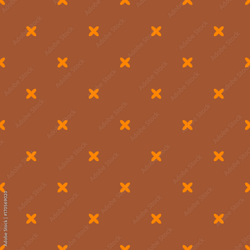 Autumn vector seamless pattern