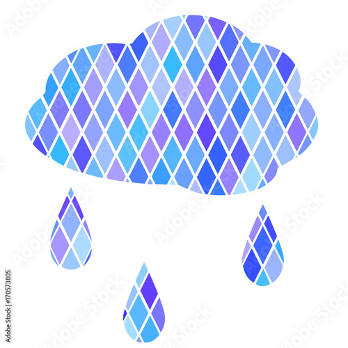 cloud with rain