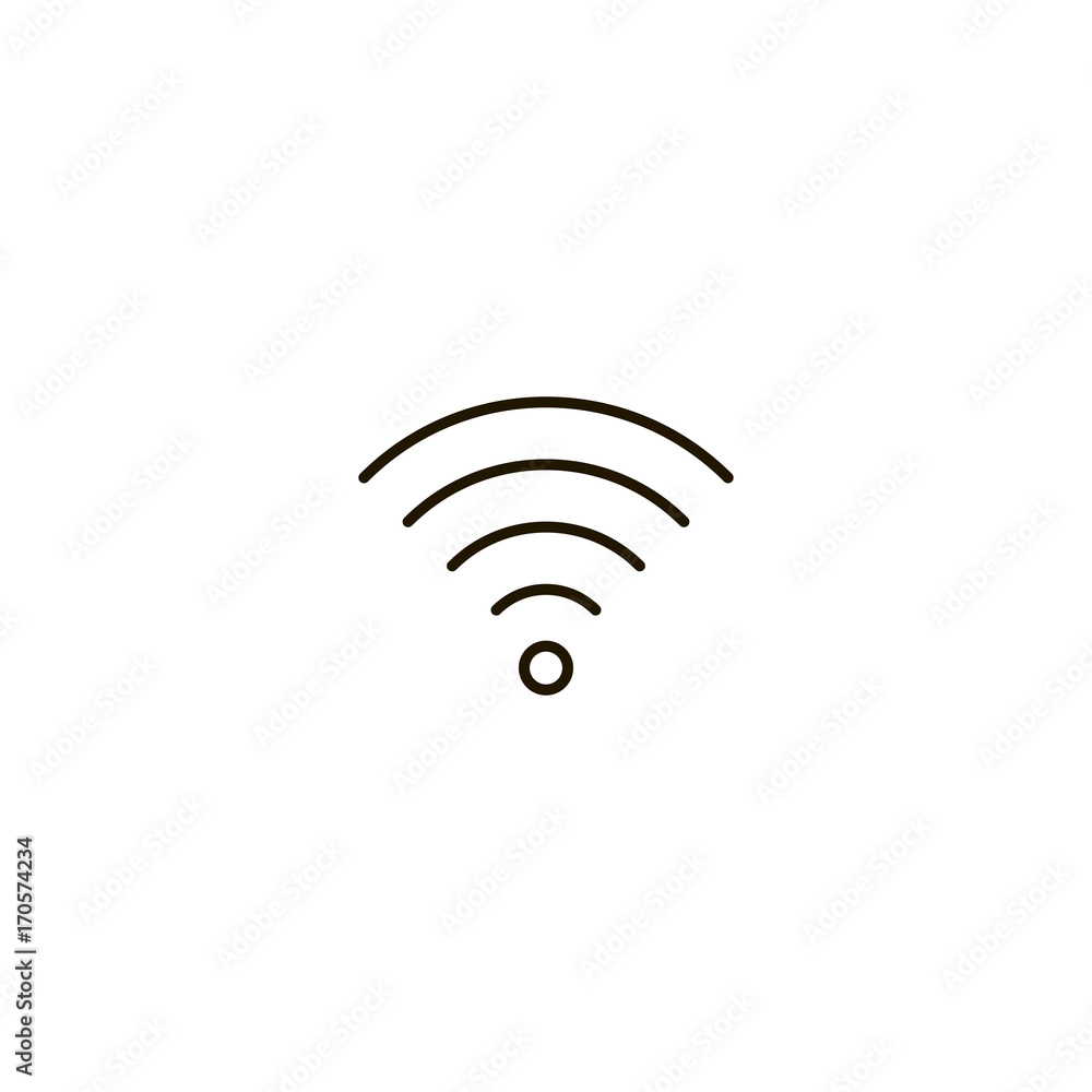 Wi-Fi flat icon Wi-Fi flat icon