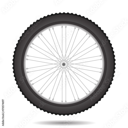 Bicycle Wheel Icon