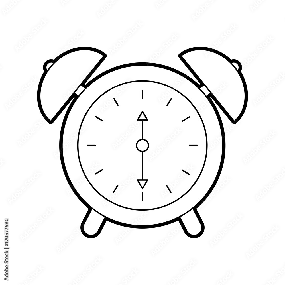alarm clock time alert bell hour concept vector illustration alarm clock time alert bell hour concept vector illustration