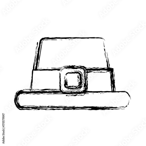 Male vintage hat icon vector illustration graphic design
