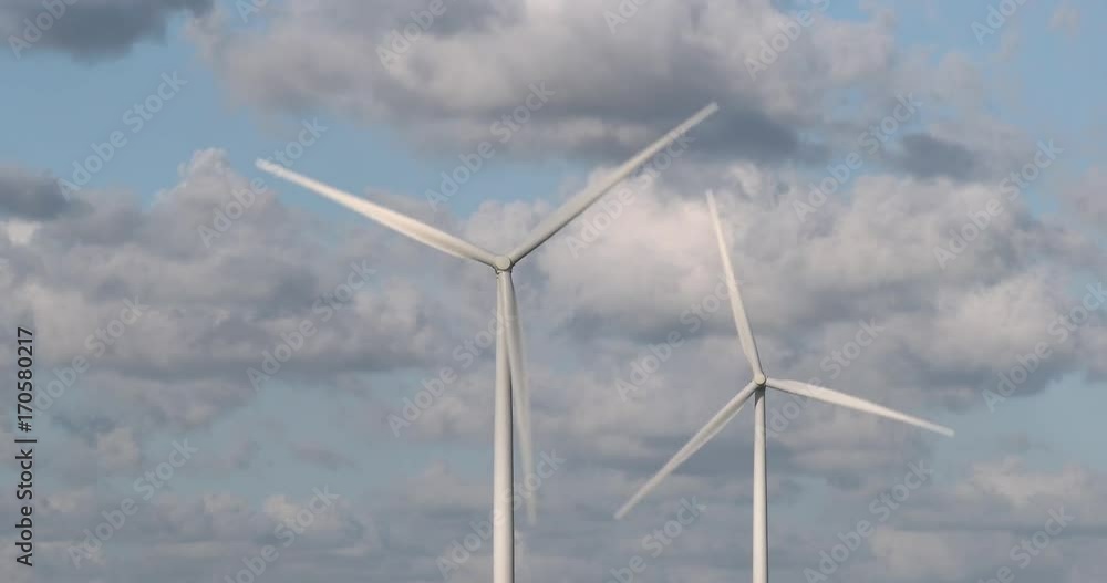 View of wind generators, Latvia View of wind generators, Latvia