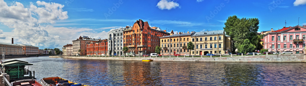 St. Petersburg. Fontanka River panorama