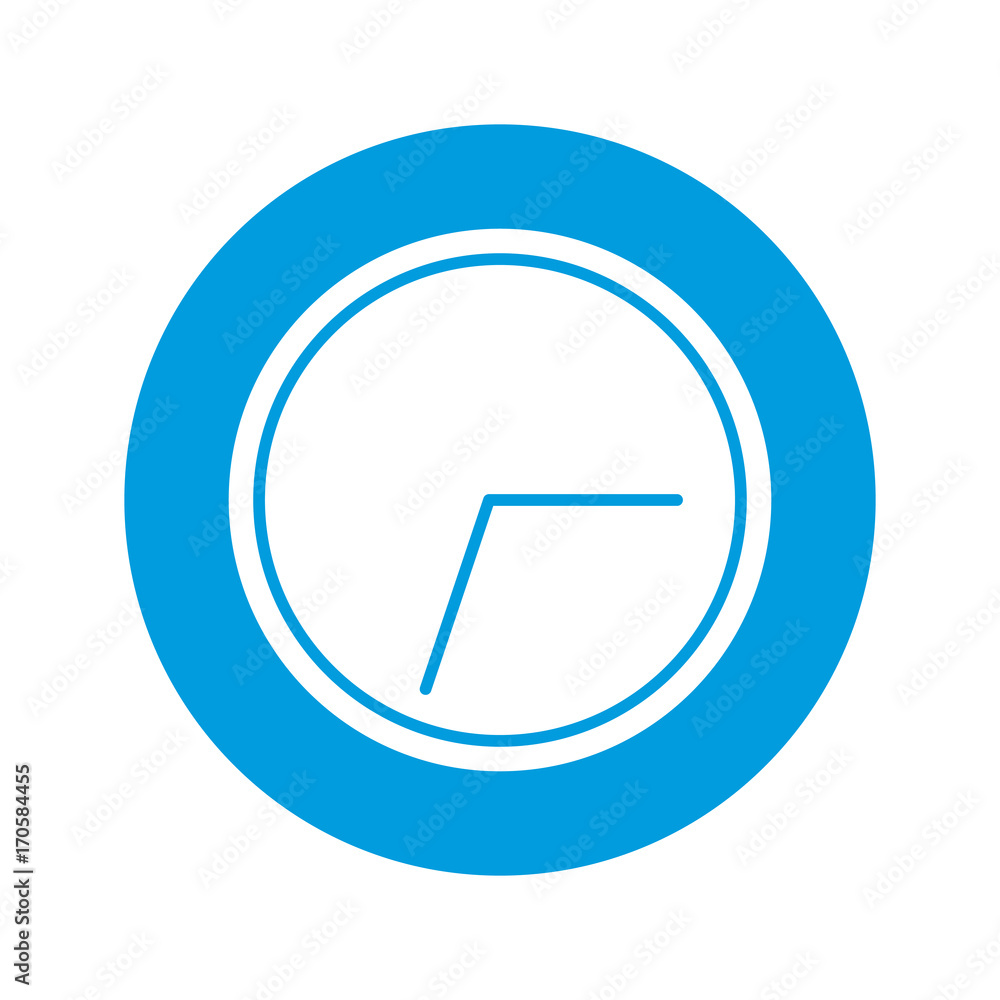 Time clock symbol icon vector illustration graphic design Time clock symbol icon vector illustration graphic design