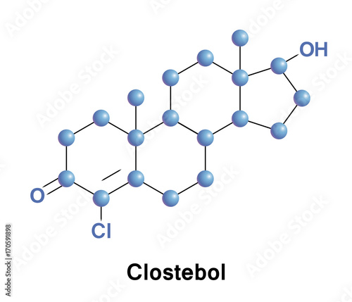 Clostebol or chlorotestosterone