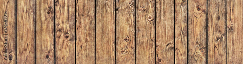 Old Vintage Rustic Knotted Pinewood Planking Background