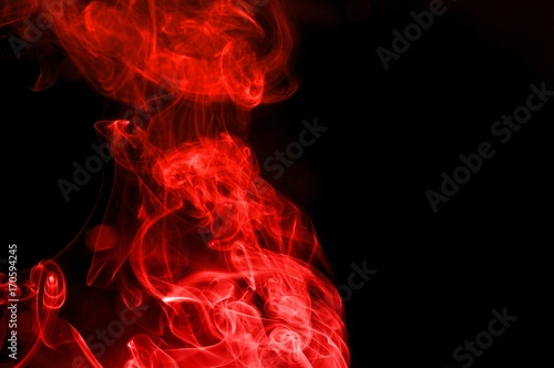 movement of red smoke, abstract red smoke on black background, red smoke on black background, smoke background,red ink background,red background ,beautiful red smoke