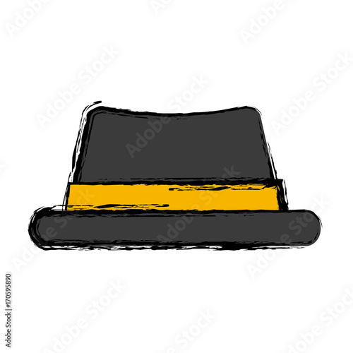 Male vintage hat icon vector illustration graphic design