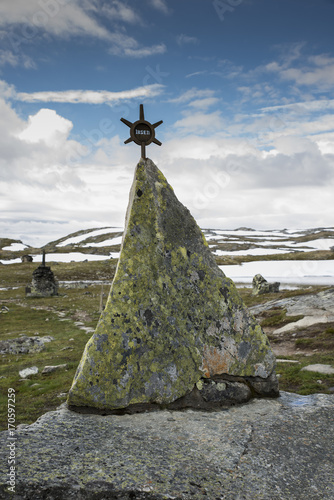  monument on road 55 norway