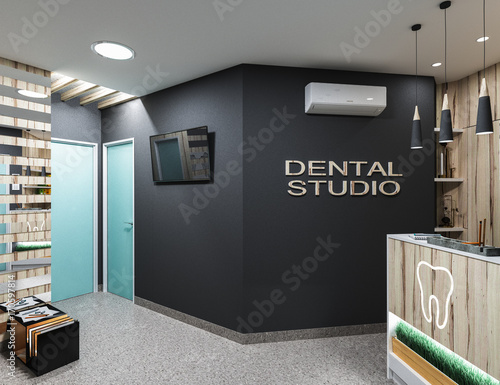 dental office , waiting room