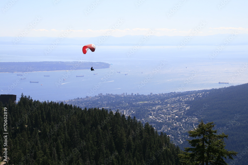 Views from the Grouse Mountain Vancouver BC Views from the Grouse Mountain Vancouver BC