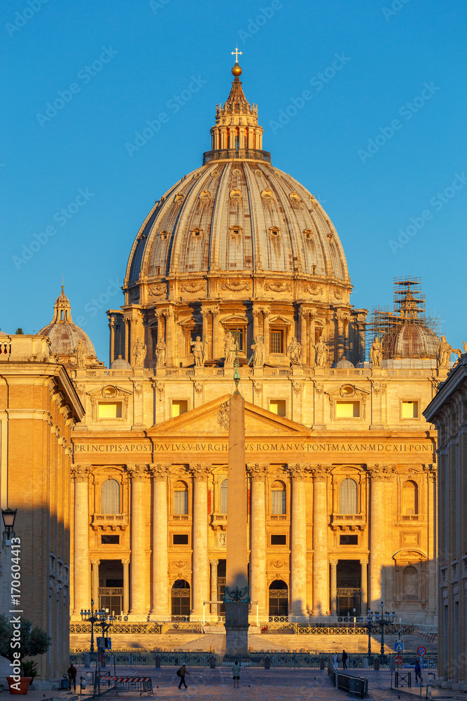 Rome. Saint Peter's Cathedral.