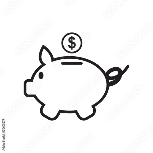 piggy bank icon 