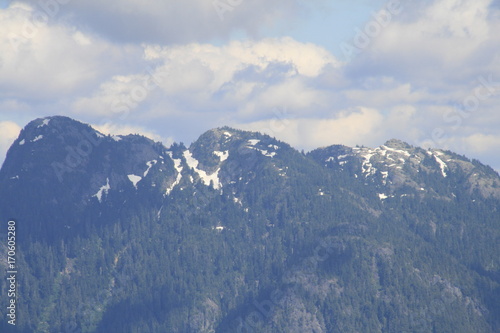 Views from the Grouse Mountain Vancouver BC