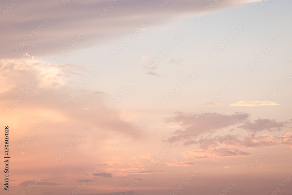 夕焼け色に染まる雲3 夕焼け色に染まる雲3