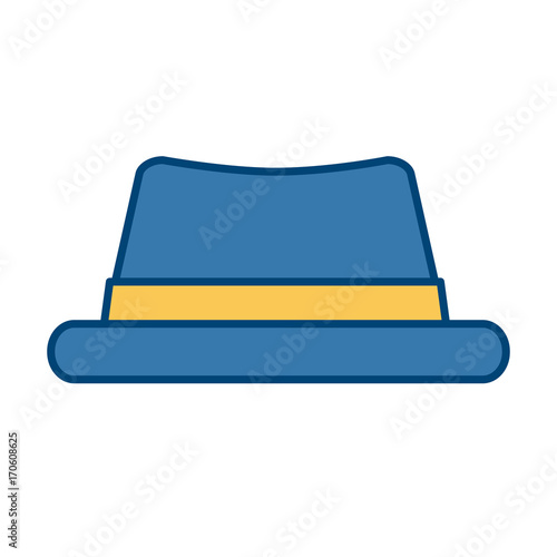 Male vintage hat icon vector illustration graphic design