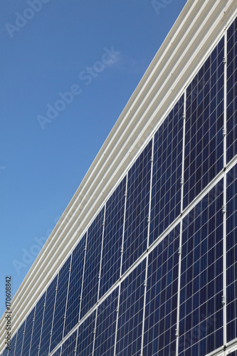 Photo voltaic solar energy panels, alternative electricity source, cheap and clean energy