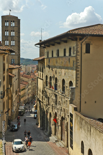 Arezzo, il Palazzo Pretorio: Biblioteca comunale