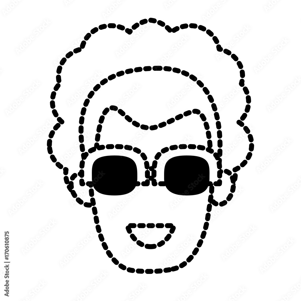 Man with glasses icon vector illustration graphic design Man with glasses icon vector illustration graphic design