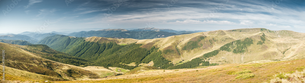 Obraz premium Panoramic mountain landscape