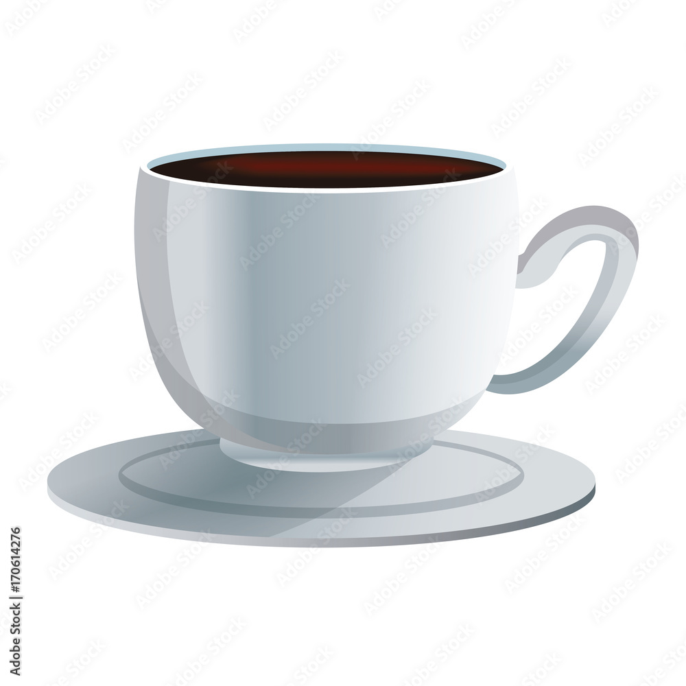 Cup of coffee icon vector illustration graphic design