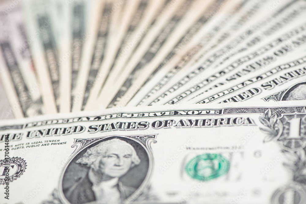 The background of US dollar , the business finance concept The background of US dollar , the business finance concept