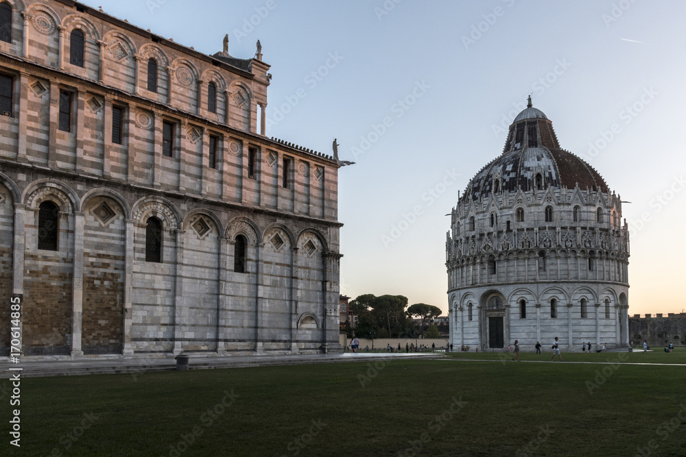 Baptistery of San Giovanni and Cathedral of Pisa