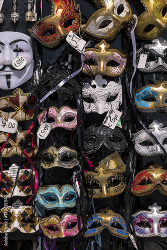 Masks in Venice, Italy