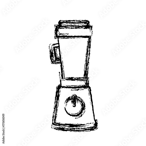 Kitchen blender isolated icon vector illustration graphic design