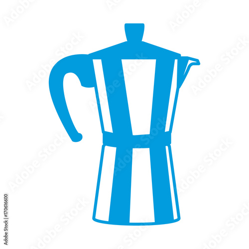 Kettle coffee drink icon vector illustration graphic design