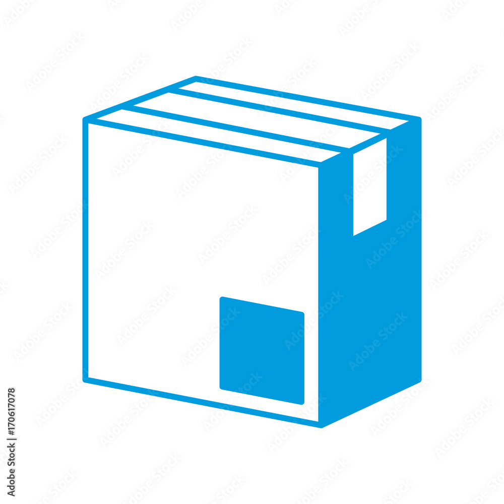 Delivery box cardboard icon vector illustration graphic design Delivery box cardboard icon vector illustration graphic design