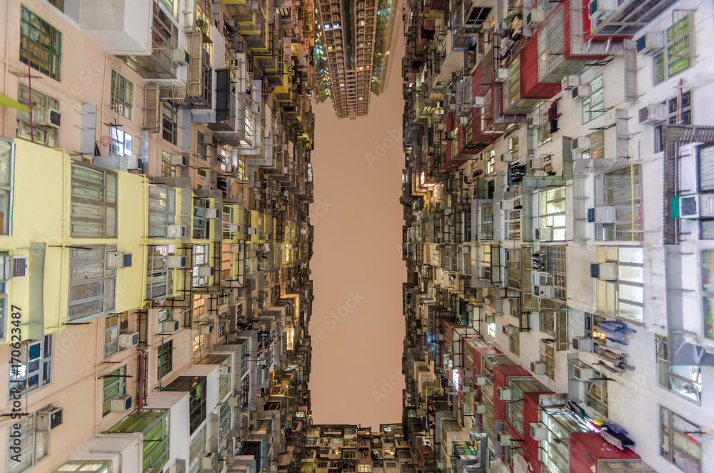Apartment Building in Quarry Bay, Hong Kong