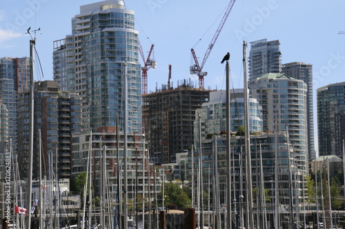 Vancouver and its highlights -- skyscrapers