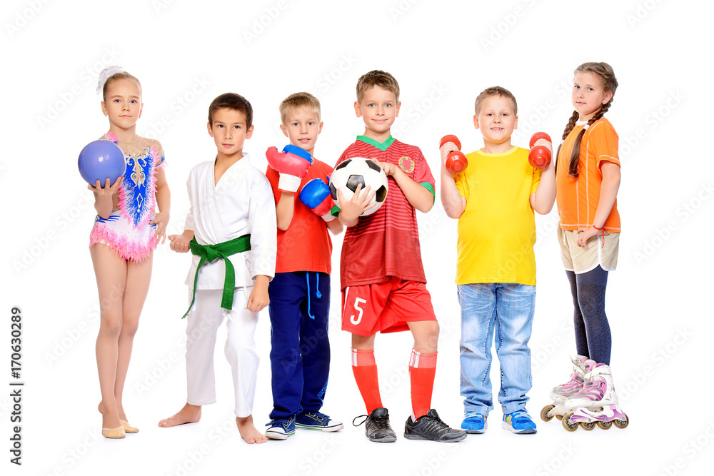Obraz premium different sports for kids