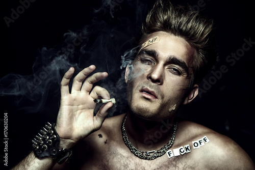 Photos smoking bad guy