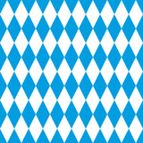 Oktoberfest Hintergrund - Bayern Rauten Muster nahtlos kachelbar