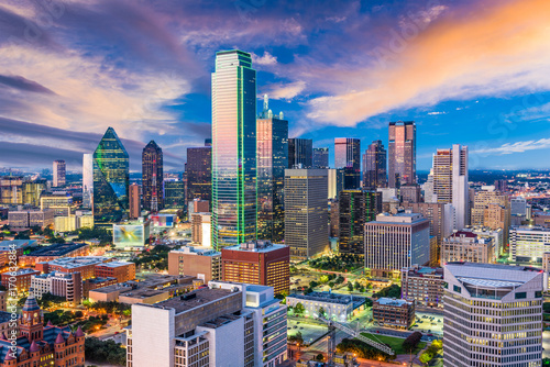 Dallas Texas Skyline photo