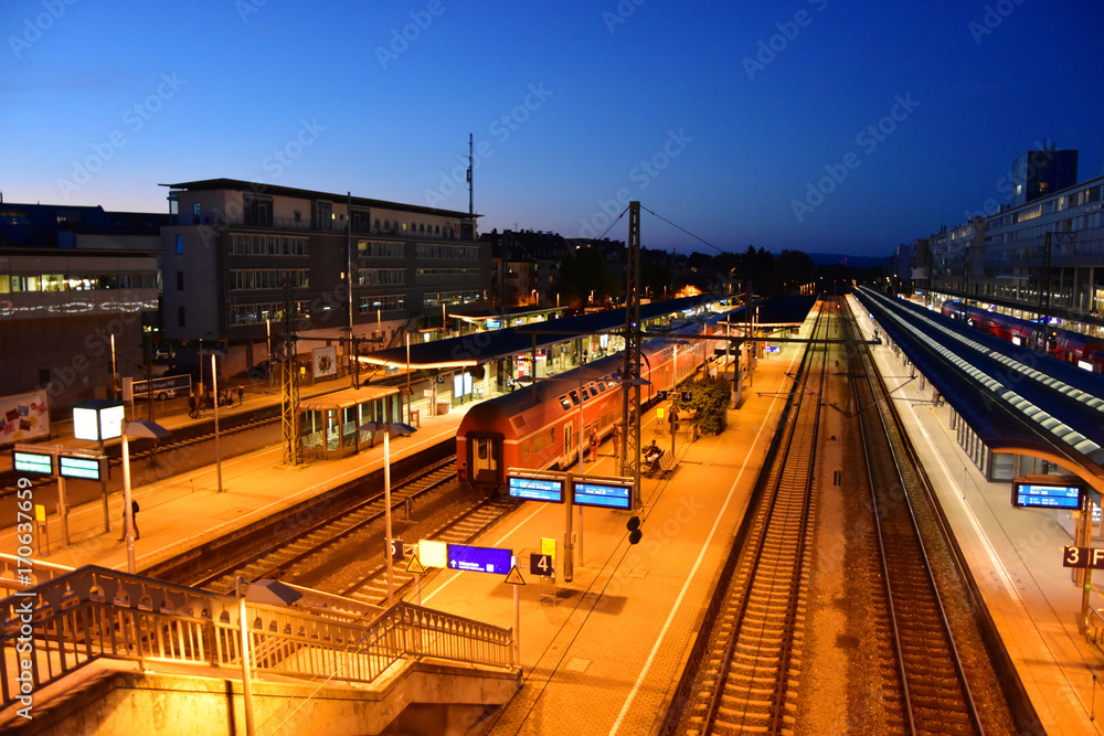 Freiburg im Breisgau Hauptbahnhof Züge