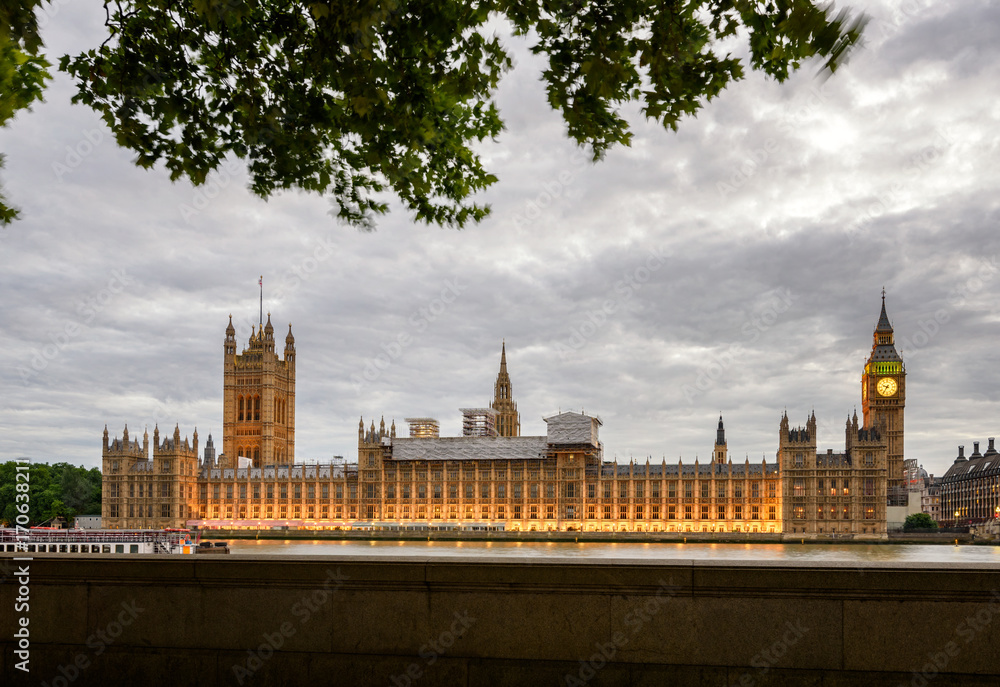 Obraz premium Westminster Big Ben UK
