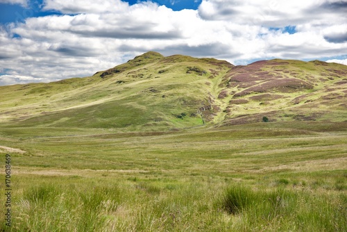 panorama of Scotland highland in england