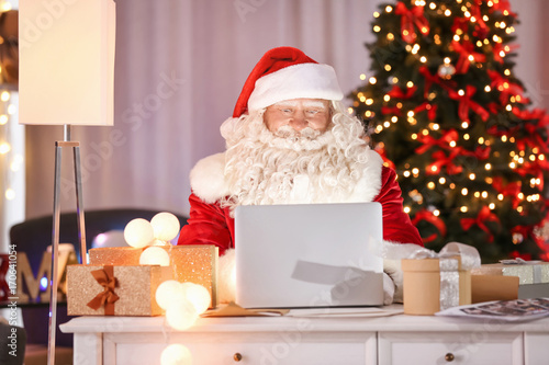 Authentic Santa Claus using...