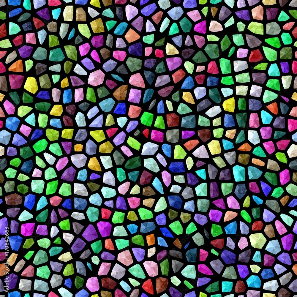 Bright colorful mosaic stones hexagon pieces texture background Bright colorful mosaic stones hexagon pieces texture background