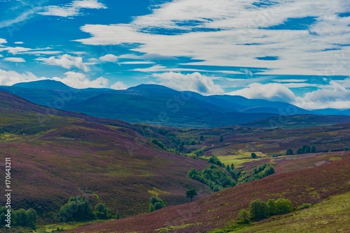 panorama of Scotland Highlands in England © DD25