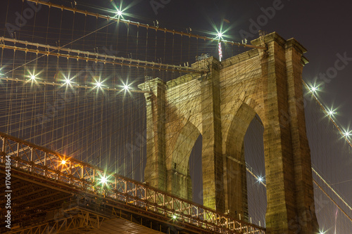 Brooklyn Bridge at night 2