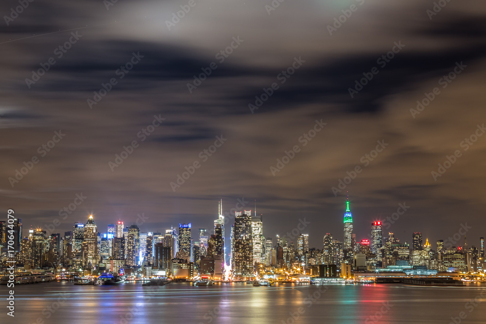 Obraz premium Midtown Manhattan from New Jersey 3