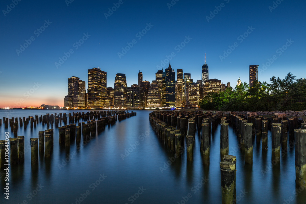 Downtown Manhattan from the old Brooklyn Piers 4
