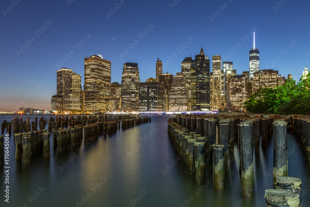 Downtown Manhattan from the old Brooklyn Piers 3
