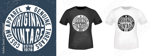 T-shirt print design