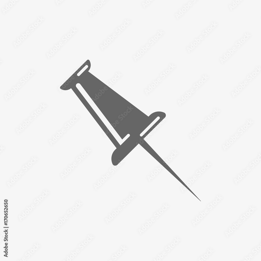 pin vector icon pin vector icon